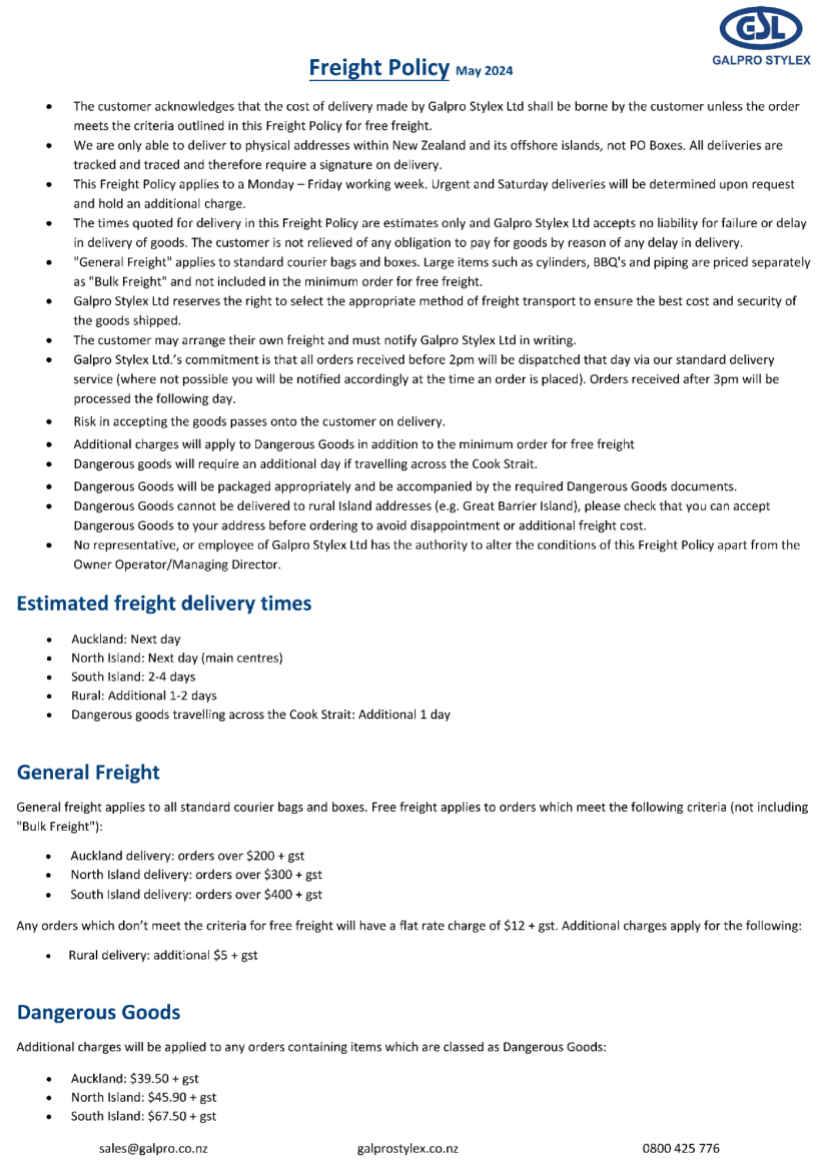 GSL Freight Policy - May 2024 Page 1-477-231-154